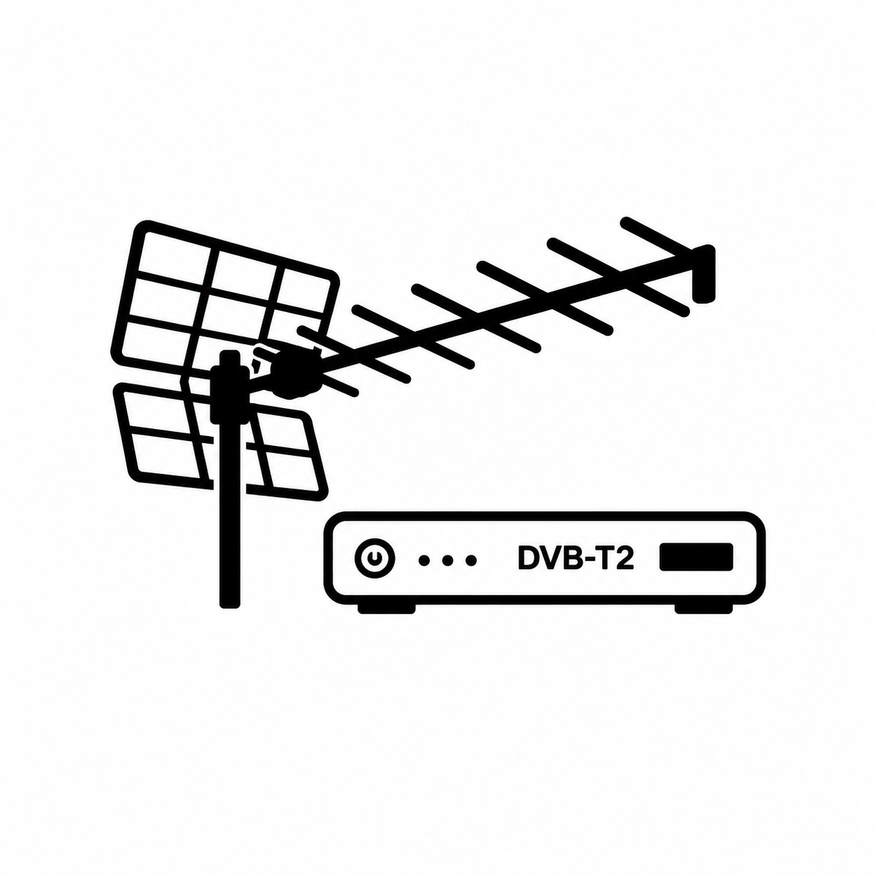 DVB-T2 i Antene