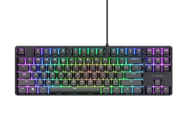 Tastatura TRUST  GXT864 CADA TKL GAMING KEYBOARD US