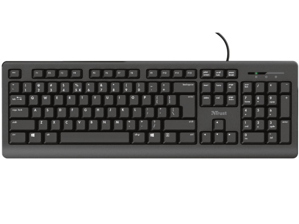 Tastatura TRUST Primo žicnaSRBcrna
