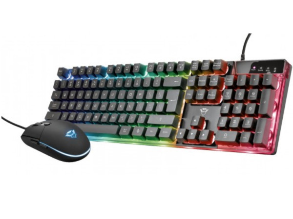 Tastatura+miš TRUST GXT 838 AZOR žicni setgamingcrna