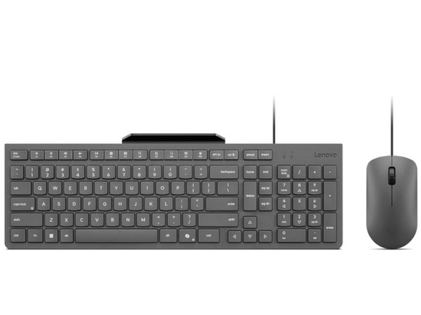 Tastatura+miš LENOVO 310 žicni setUSB-A ComboUScrna