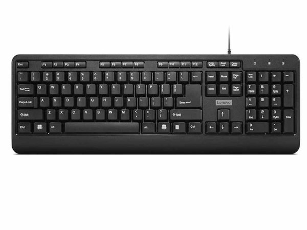 Tastatura LENOVO 160 žicnaGY41L68463UScrna