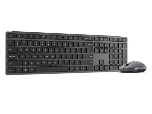 Tastatura +miš LENOVO 700  Modern bežicni setMulti-DeviceUS Eurocrna