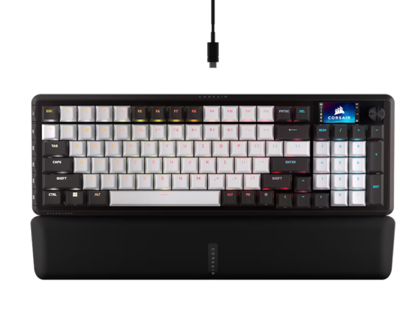 Tastatura CORSAIR VANGUARD 96-MLX Plasma-DUALcrno-bela