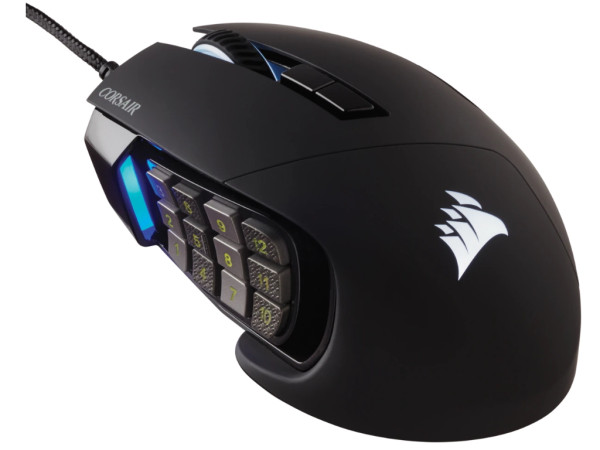 Miš CORSAIR SCIMITAR ELITE žicniCH-9304211-EURGBgamingcrna