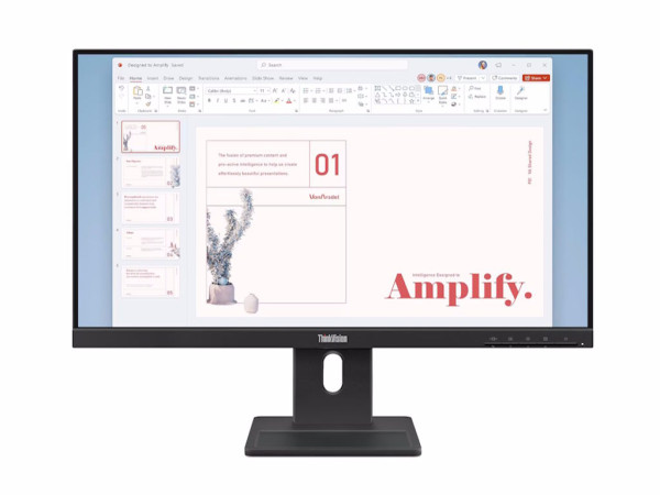 Monitor LENOVO ThinkVision E24-40 23.8''IPS1920x1080100Hz4ms1xHDMI,DP,VGASwivel,Pivot,Heightcr