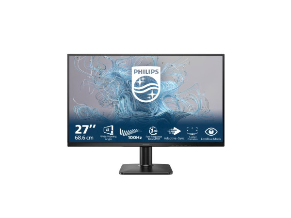 Monitor PHILIPS 27E2N1100L00 27''VA1920x1080100Hz1ms MPRTVGA, HDMIVESAcrna