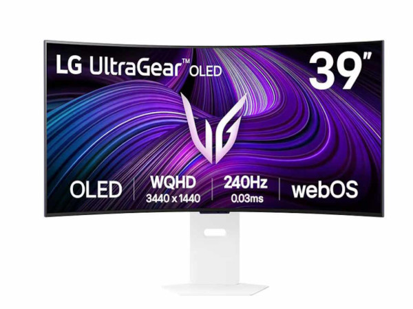 Monitor LG UltraGear 39GX90SA 39''OLED,zakrivljen,21:93440x1440240Hz0,03ms GtGHDMIx2,DP,USBbela