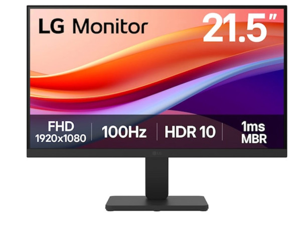 Monitor LG 22U401A-B 21.5''VA1920x1080100Hz1ms MBRVGA, HDMIVESAcrna