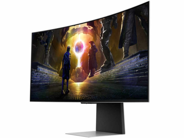Monitor SAMSUNG LS34DG850SUXDU 34''OLED,21:9,zakrivljen3440x1440175Hz0,03ms GtGHDMI,DP,USBcrna