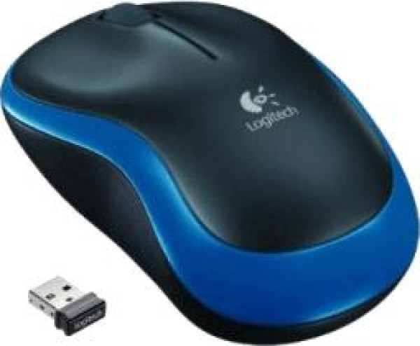 Logitech M185 Wireless Mouse for Notebook Blue