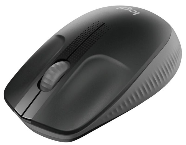 Logitech M190 Full Size Wireless Mouse Charcoal