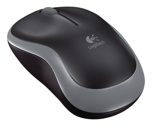 Logitech M185 Wireless Mouse for Notebook Swift Grey