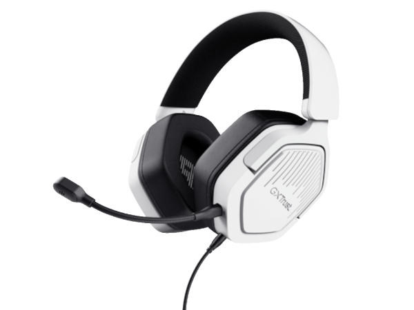 Slušalice TRUST GXT492W CARUSbela