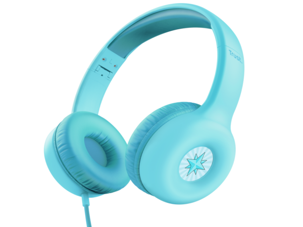 Slušalice TRUST NOUNA KIDS3,5mmsticker setplava