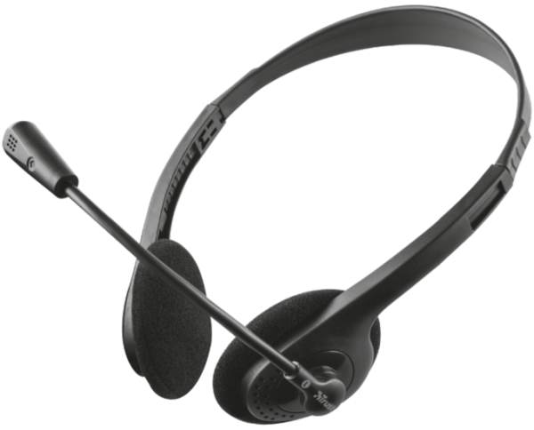 Slušalice TRUST Primo Chat Headset žicne3,5mm+2x3,5mmcrna