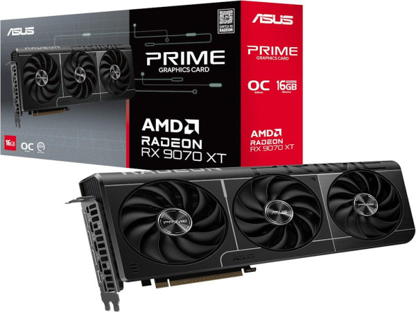 Graficka karta ASUS PRIME-RX9070XT-O16G