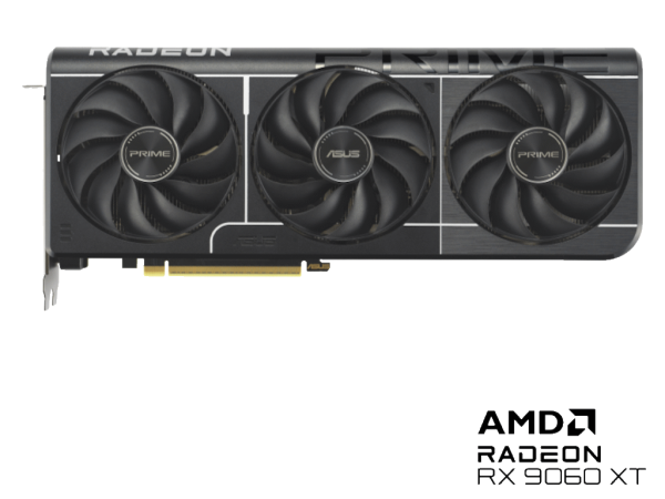 Graficka karta ASUS PRIME-RX9060XT-O16G AMD16GBGDDR6128bitcrna  