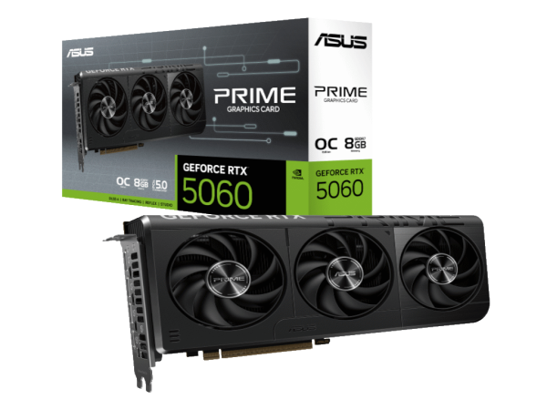 Graficka karta ASUS PRIME RTX 5060 8GBGDDR7128bitcrna