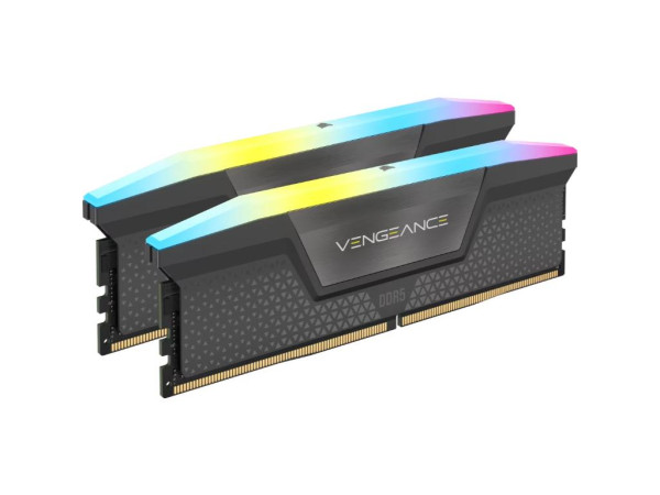 Memorija CORSAIR VENGEANCE 32GB(2x16GB)DDR56000MHzCL381.35VRGBXMP & EXPO