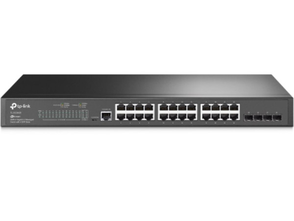 Switch TP-LINK TL-SG3428 Gigabit24xRJ451GbpsSmart L2+4x SFPRackmount metalno kuciste