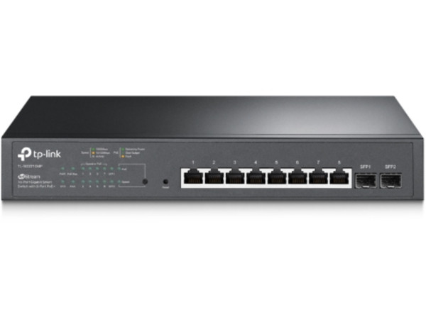 Switch TP-Link TL-SG2210MP gigabit10xRJ458xPOE2xSFPRackmountmetalno kucište