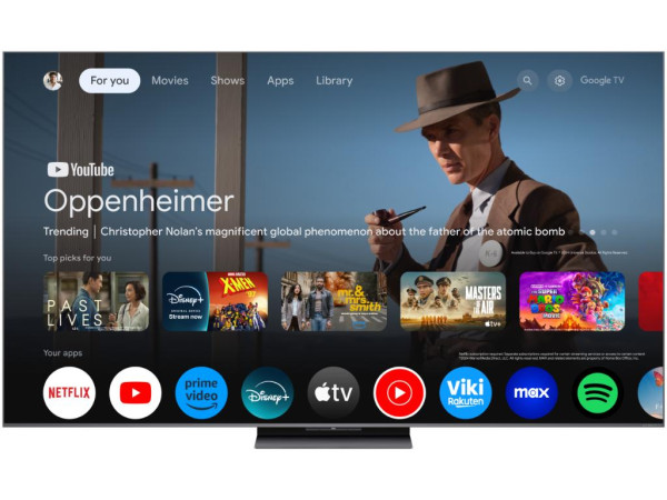 Televizor TCL 75C8KMiniLED-QLED75''4K UHD144HzGoogle TVcrna