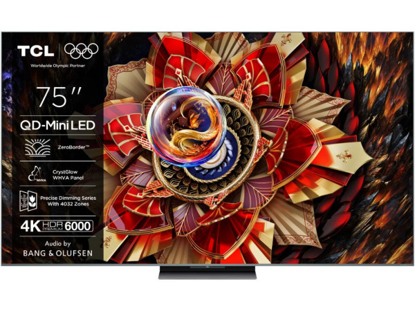 Televizor TCL 75C9KMiniLED-QLED75''4K UHD144HzGoogle TVcrna