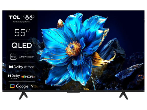 Televizor TCL 55P7KQLED55''4K UHD60HzGoogle TVcrna