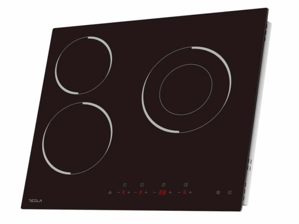 Ugradna ploca TESLA HV6300MBstaklokeramicka3 zone52cmcrna