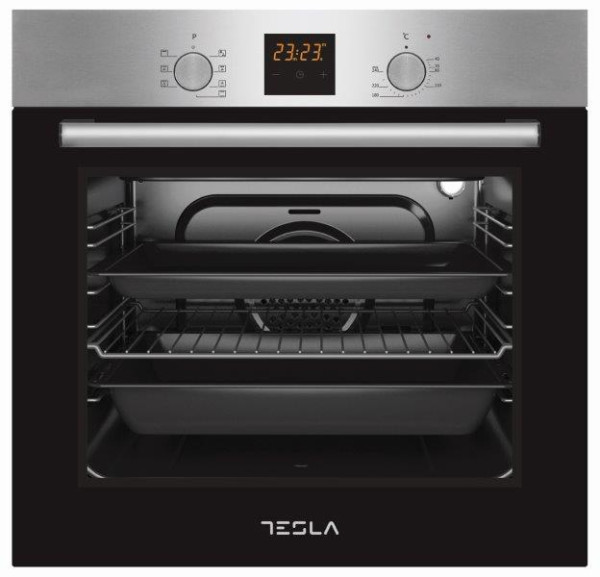 Ugradna rerna TESLA BO800SX ventilatorska60Lmehanickainox