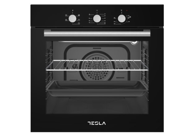 Ugradna rerna TESLA BO600SB ventilatorska60Lmehanickacrna
