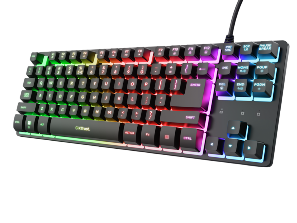 Tastatura TRUST GXT833 THADO žicnaRGBTKLgamingcrna