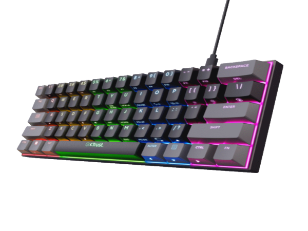 Tastatura TRUST GXT867 ACIRA 60% MINIGaming UScrna