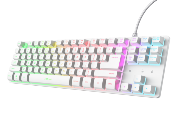 Tastatura TRUST GXT833 THADO žicnaRGBTKLgamingbela