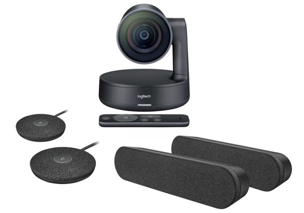 Logitech Rally Plus Ultra HD Video Conferencing Webcam