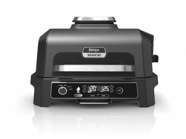 Roštilj NINJA OG850EU Woodfire Pro XL Electric BBQ Grill&Smoker1700Wcrna-siva