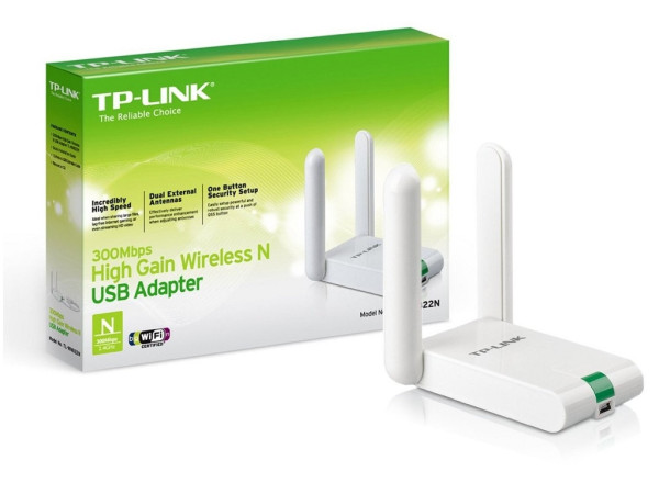 Bežicni adapter TP-LINK TL-WN822N Wi-FiN300300Mbps2 eksterne antene