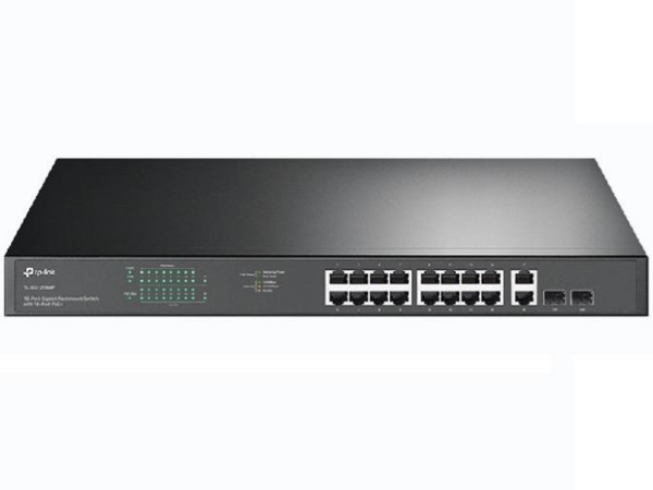 Switch TP-LINK TL-SG1218MP Gigabit18xRJ45101001000Mbps16-Port PoE+ Rackmount