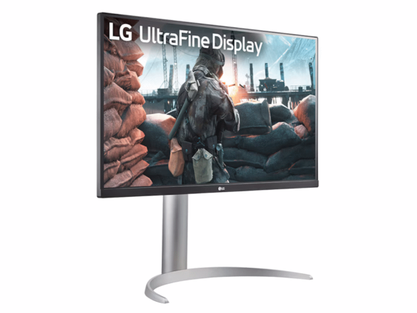 Monitor LG 27UP650K-W 27''IPS3840x216060Hz5ms GtGHDMIx2,DPFreesyncpivot,visinasrebrna