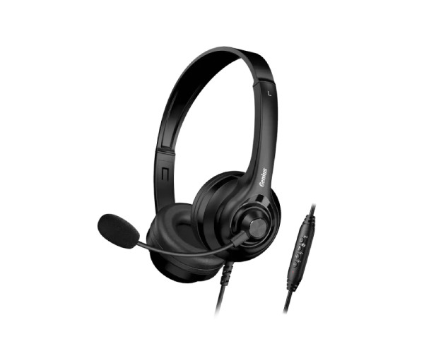 GENIUS HS-235U AI USB slušalice sa mikrofonom crne (ZVU03649)