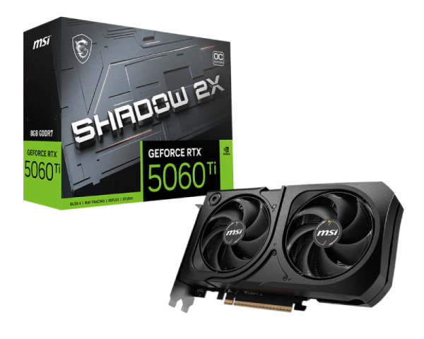 MSI GeForce RTX 5060 Ti 8G SHADOW 2X OC PLUS grafička karta(VGA03069)