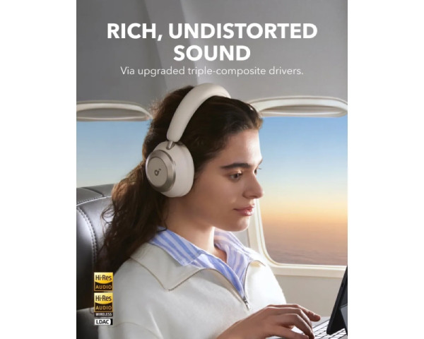 ANKER Soundcore Space One Pro ANC BT slušalice bele (ZVU03581)