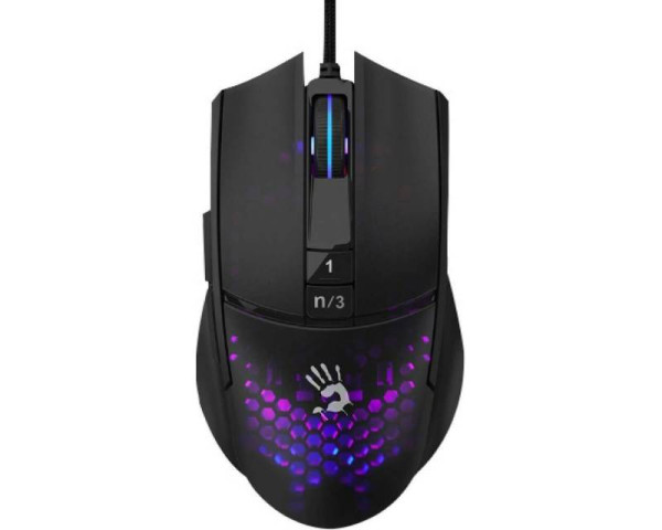 A4 TECH L65 Max Bloody RGB Gaming Honeycomb USB miš (MIS02038)