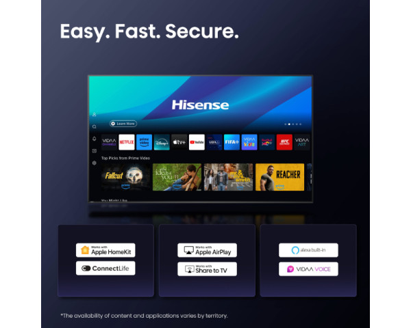 HISENSE 100 inča 100U7Q Mini-LED 4K UHD Smart TV (TVZ02828)