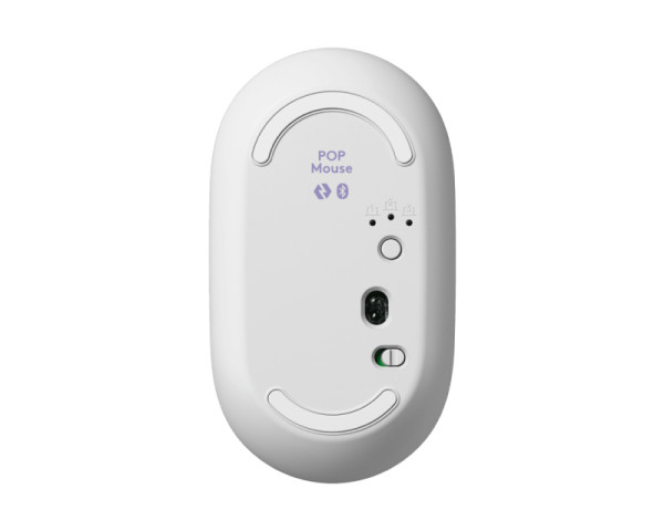 LOGITECH Pop Mouse with Emoji, Lilac miš (MIS02156)