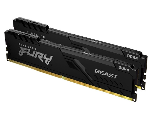 KINGSTON DIMM DDR4 64GB (2x32GB kit) 3600MTs KF436C18BBK264 Fury Beast Black (MEM02063)