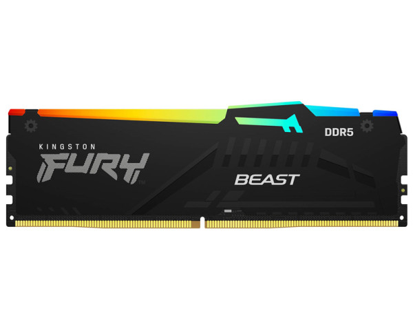 KINGSTON DIMM DDR5 16GB 6000MTs KF560C30BBEA-16  FURY Beast Black RGB EXPO (MEM02733)