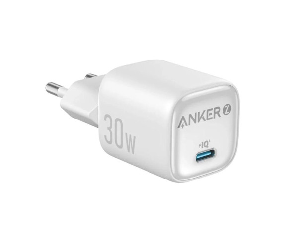 ANKER Zolo 30W USB-C zidni punjač USB-C beli (MOB03216)