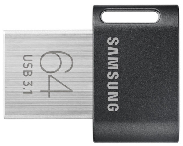 SAMSUNG 64GB FIT Plus MUF-64AB sivi (USB01195)